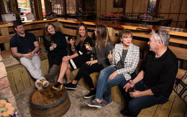 wine tasting room
