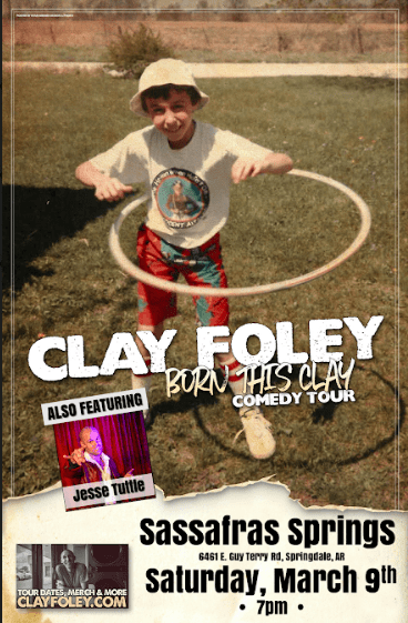 Clay Foley Comedian @ SSV Winery