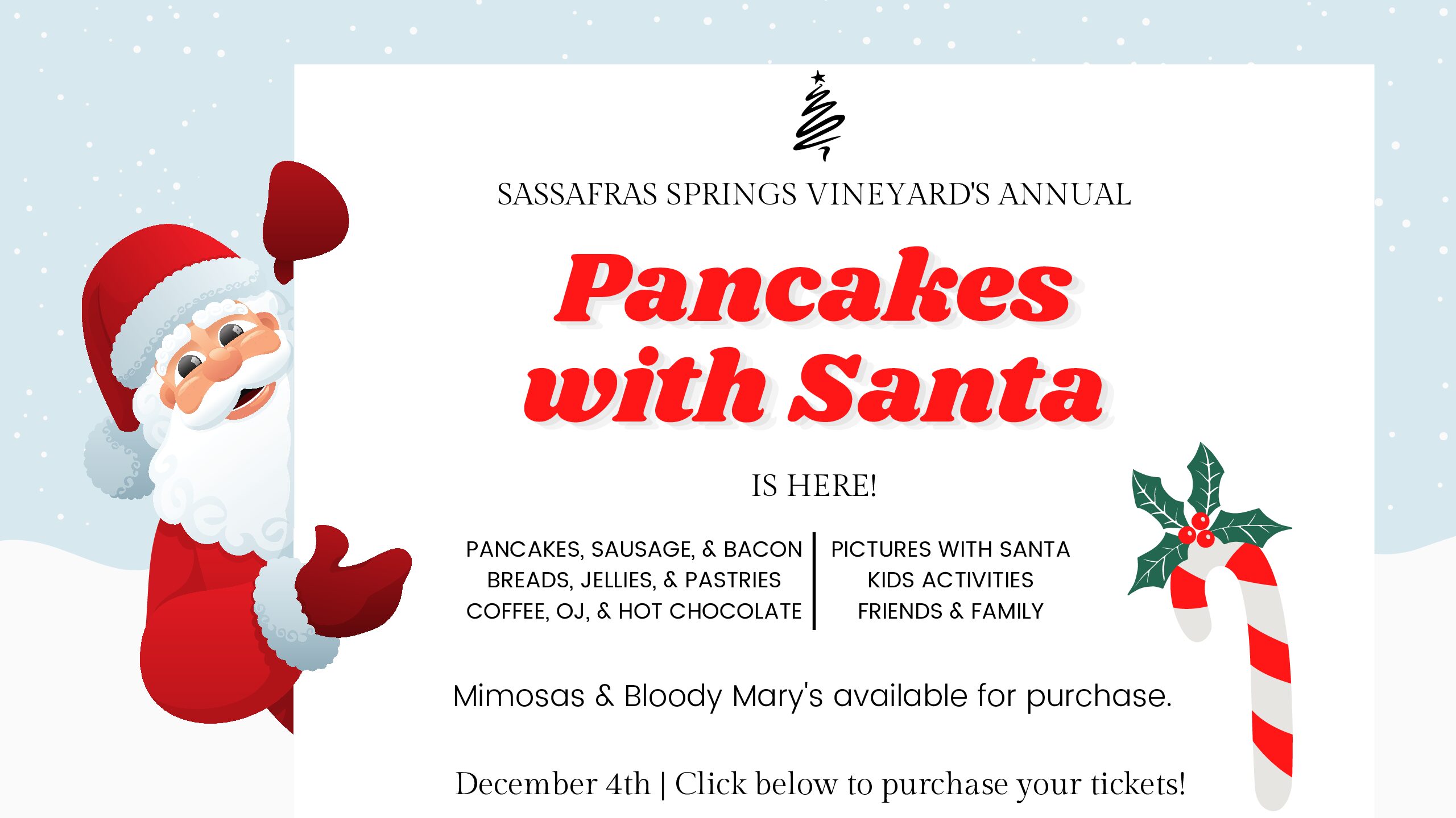 Pancakes with Santa