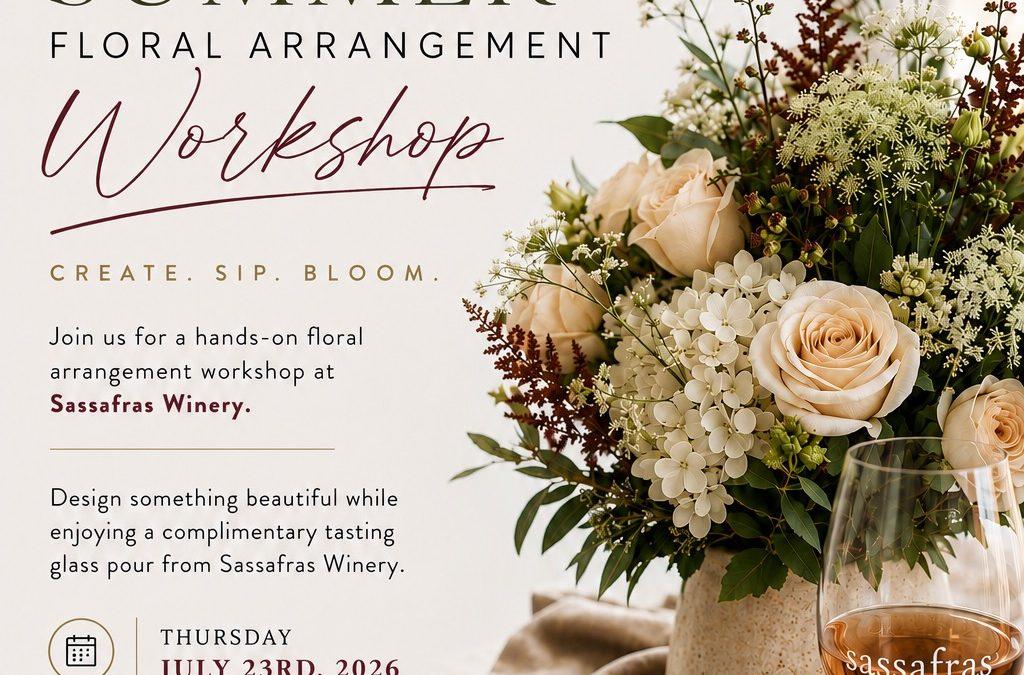 Summer Floral Arrangement Workshop